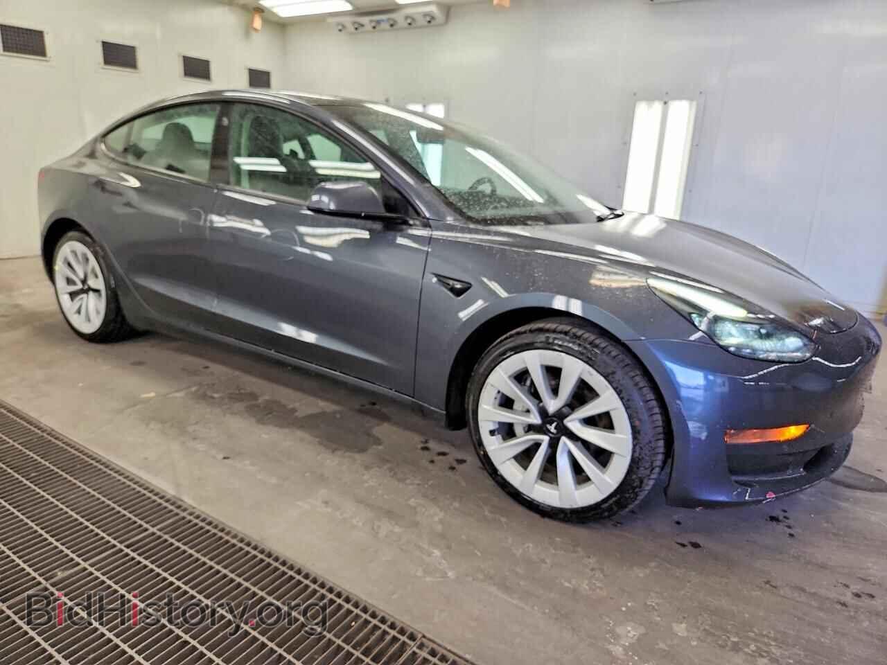2022 TESLA MODEL 3 - VIN: 5YJ3E1EA5NF186164 - Фото 4