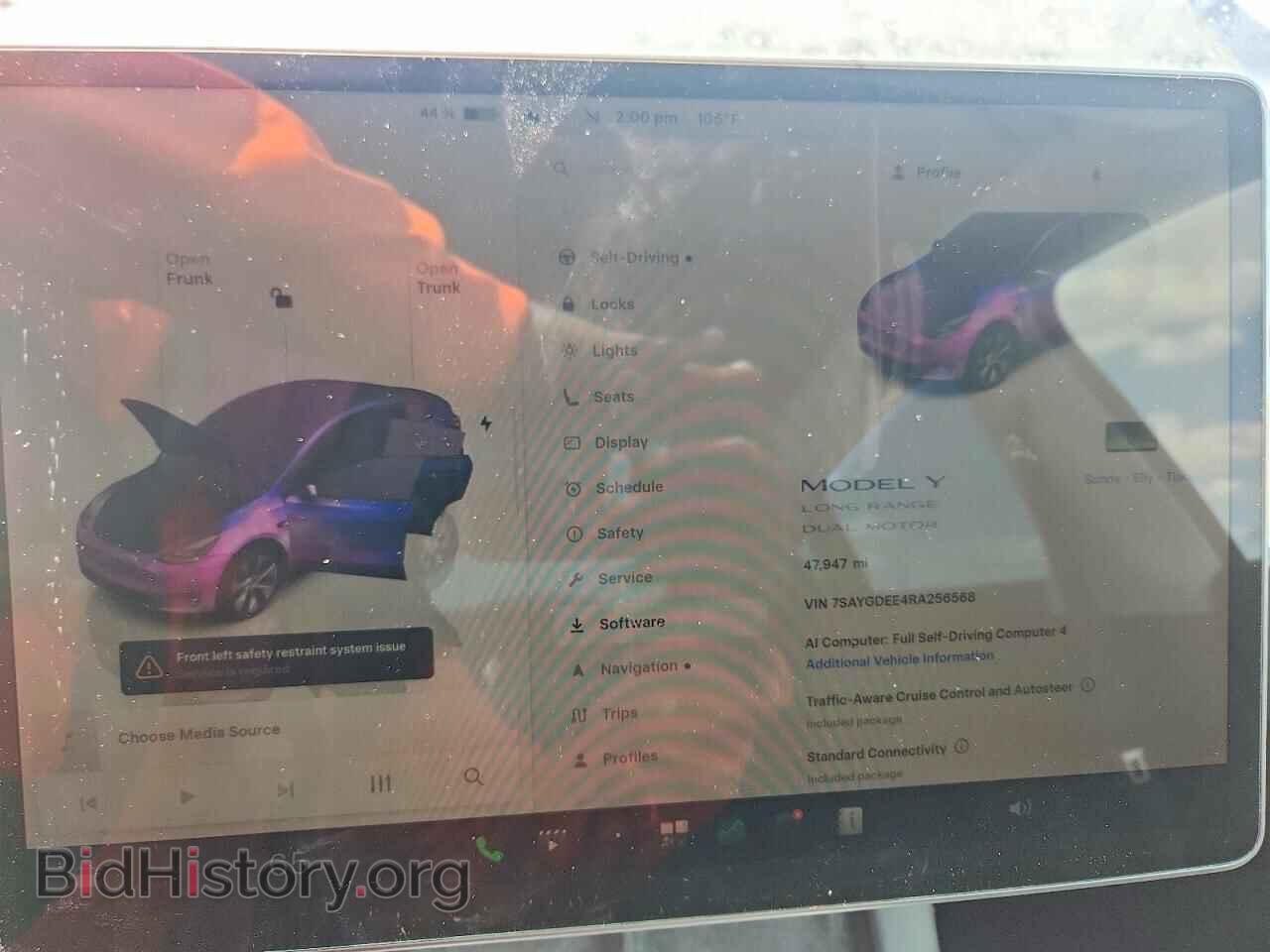 2024 TESLA MODEL Y - VIN: 7SAYGDEE4RA256568 - Фото 9