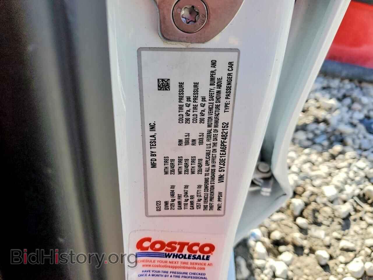 2023 TESLA MODEL 3 - VIN: 5YJ3E1EA6PF482152 - Photo 12