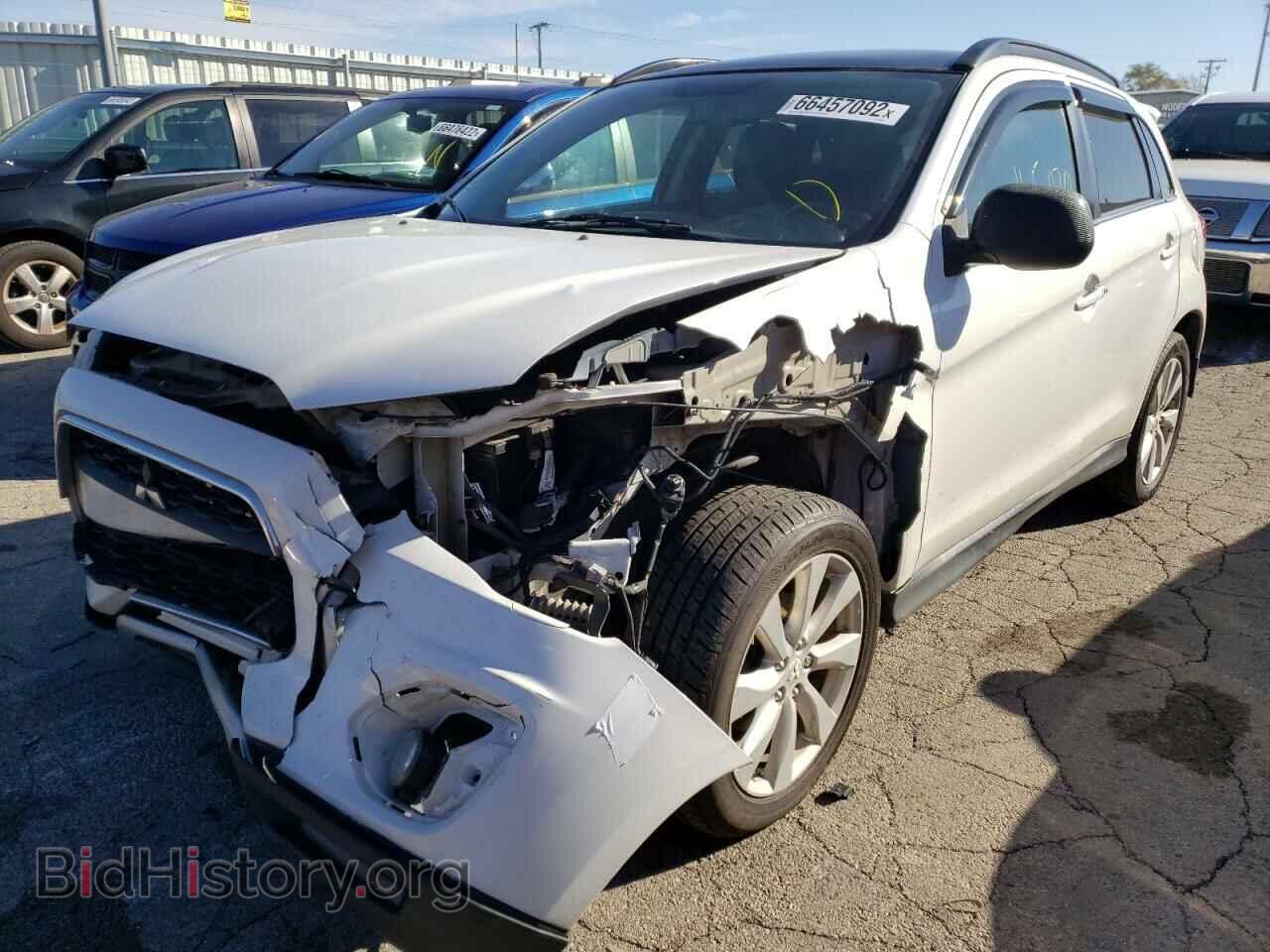 2013 MITSUBISHI OUTLANDER - VIN: 4A4AR4AU1DE010976 - Фото 2