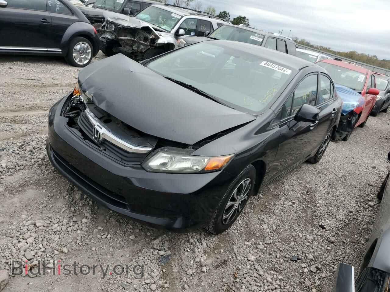 2012 HONDA CIVIC - VIN: 2HGFB2F50CH599096 - Фото 2