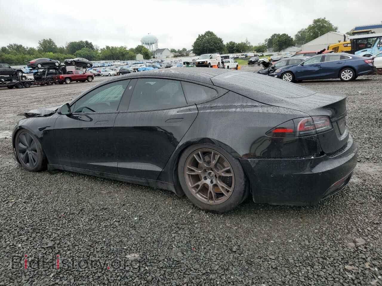 2022 TESLA MODEL S - VIN: 5YJSA1E52NF476405 - Фото 2