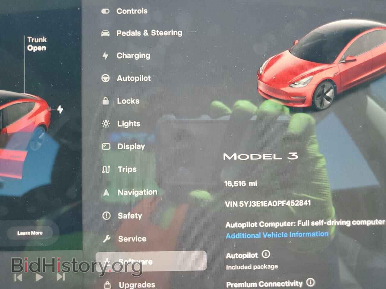 2023 TESLA MODEL 3 - VIN: 5YJ3E1EA0PF452841 - Фото 9