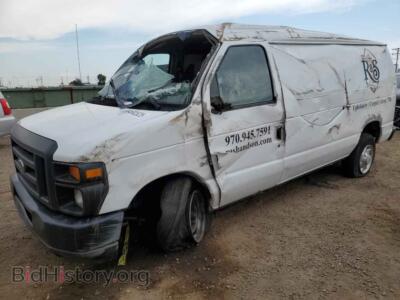 2013 Ford ALL MODELS E250 Van, white — VIN 1FTNE2EL5DDB34149, Copart