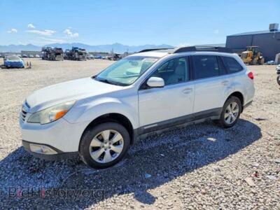 2012 Subaru OUTBACK 3.6R Premium, white — VIN 4S4BRDHC4C2226650, Copart