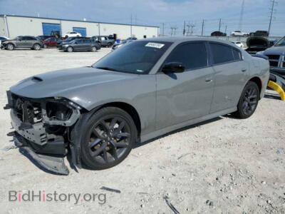2023 Dodge CHARGER GT, темно-серый — VIN 2C3CDXHG0PH689785, Copart