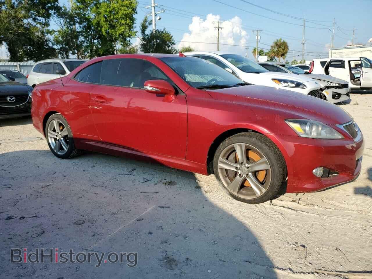 2012 LEXUS IS - VIN: JTHFE2C20C2508285 - Фото 4