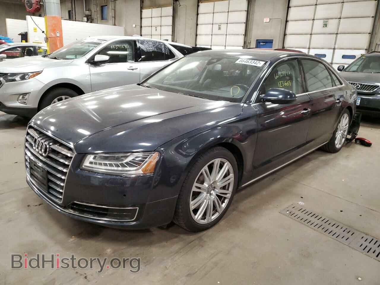 2015 AUDI A8 - VIN: WAU3GAFD2FN001250 - Фото 2