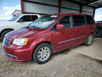 2016 Chrysler MINIVAN Touring, красный — VIN 2C4RC1BG8GR147939, Copart
