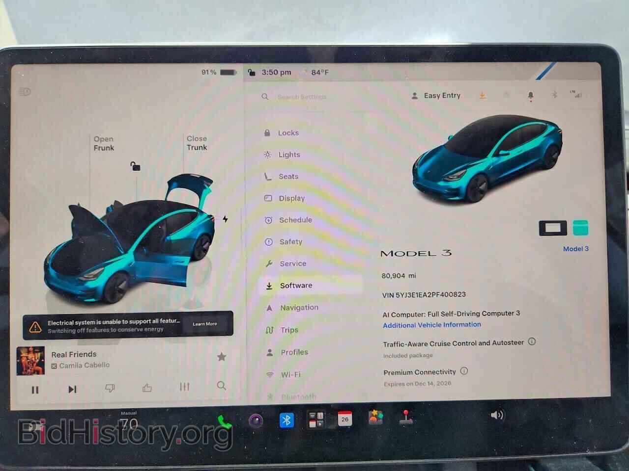 2023 TESLA MODEL 3 - VIN: 5YJ3E1EA2PF400823 - Photo 9
