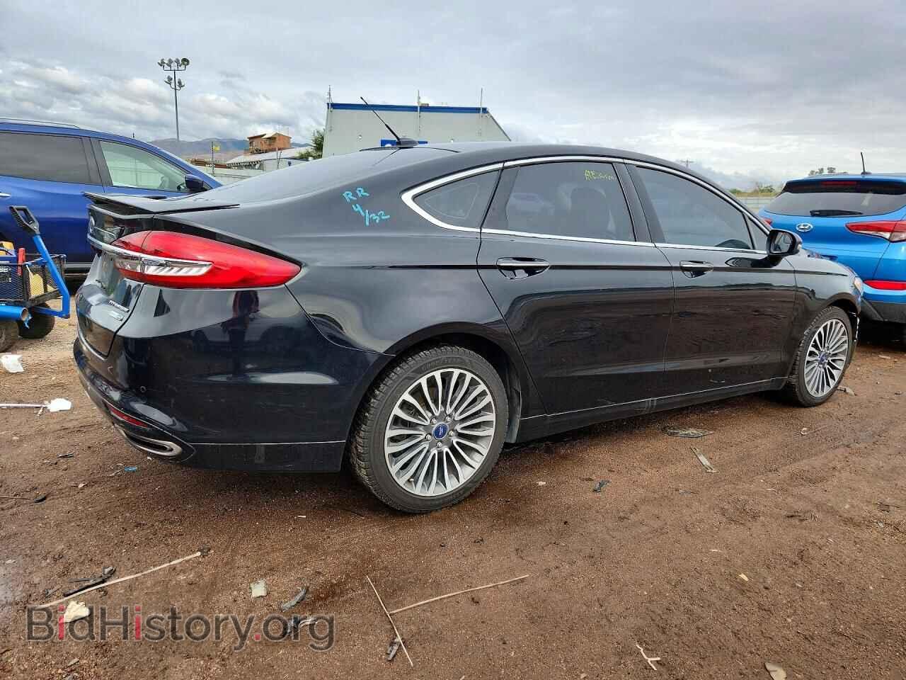 2018 FORD FUSION - VIN: 3FA6P0D96JR205926 - Photo 3