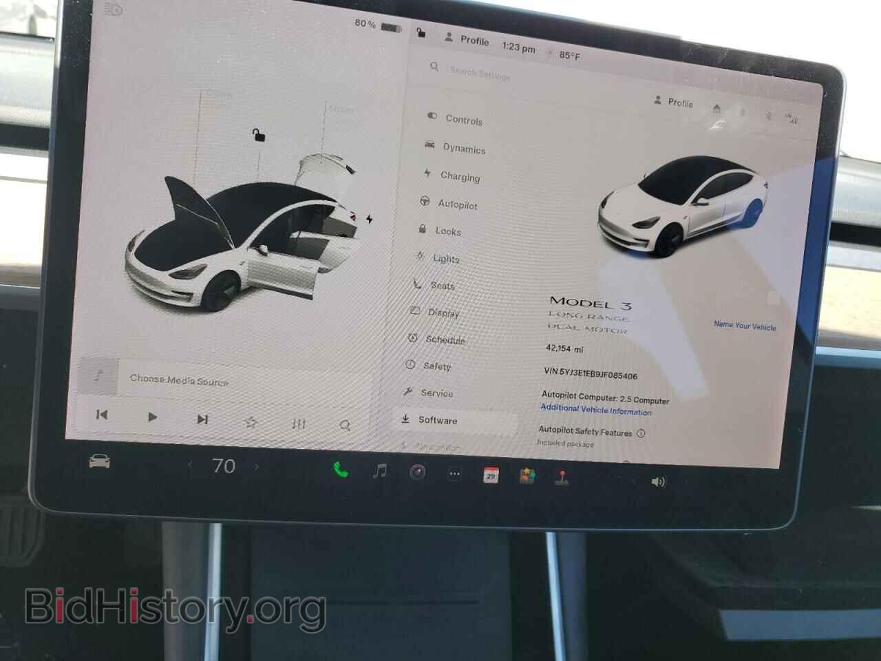 2018 TESLA MODEL 3 - VIN: 5YJ3E1EB9JF085406 - Фото 9