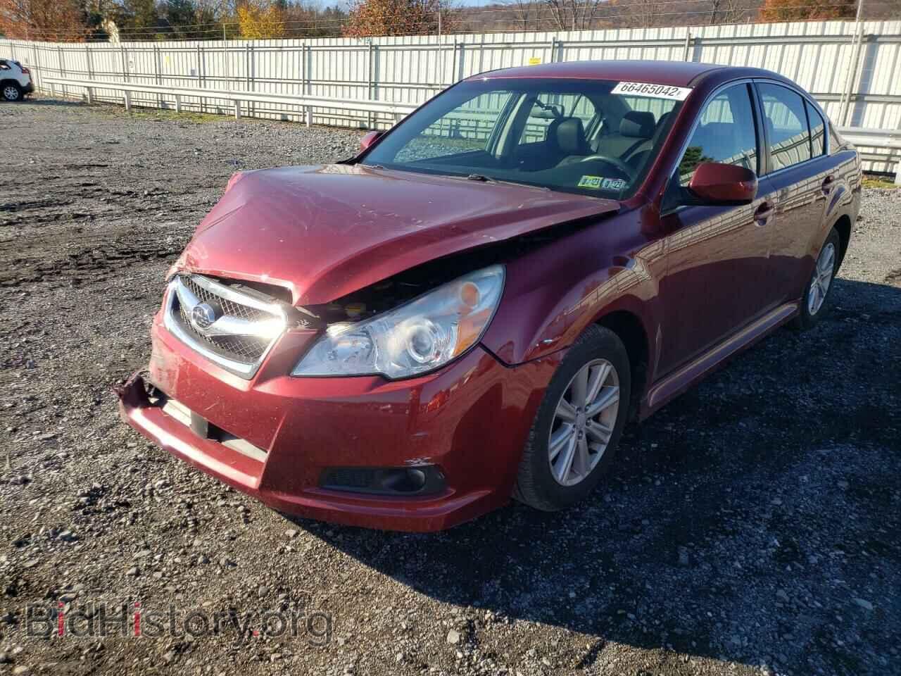 2012 SUBARU LEGACY - VIN: 4S3BMAA64C1015878 - Фото 2