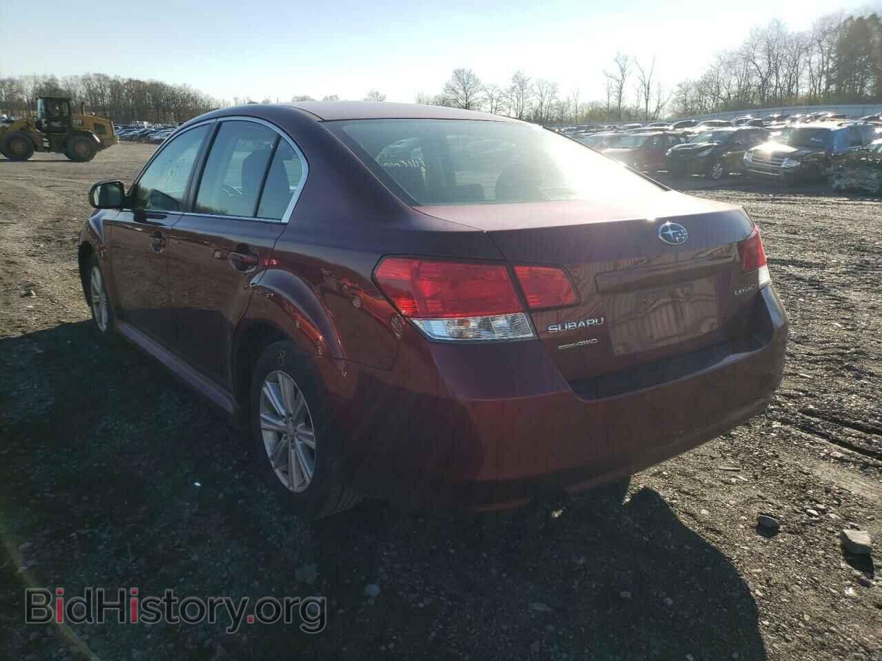 2012 SUBARU LEGACY - VIN: 4S3BMAA64C1015878 - Фото 3