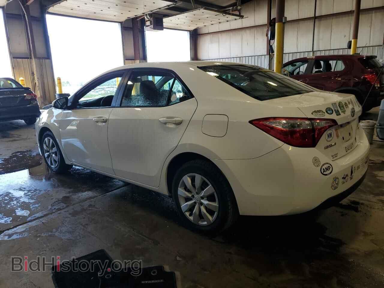 2014 TOYOTA COROLLA - VIN: 2T1BURHE4EC172384 - Фото 2