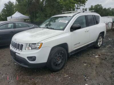 2011 Jeep COMPASS Sport, белый — VIN 1J4NF1FB7BD252059, Copart