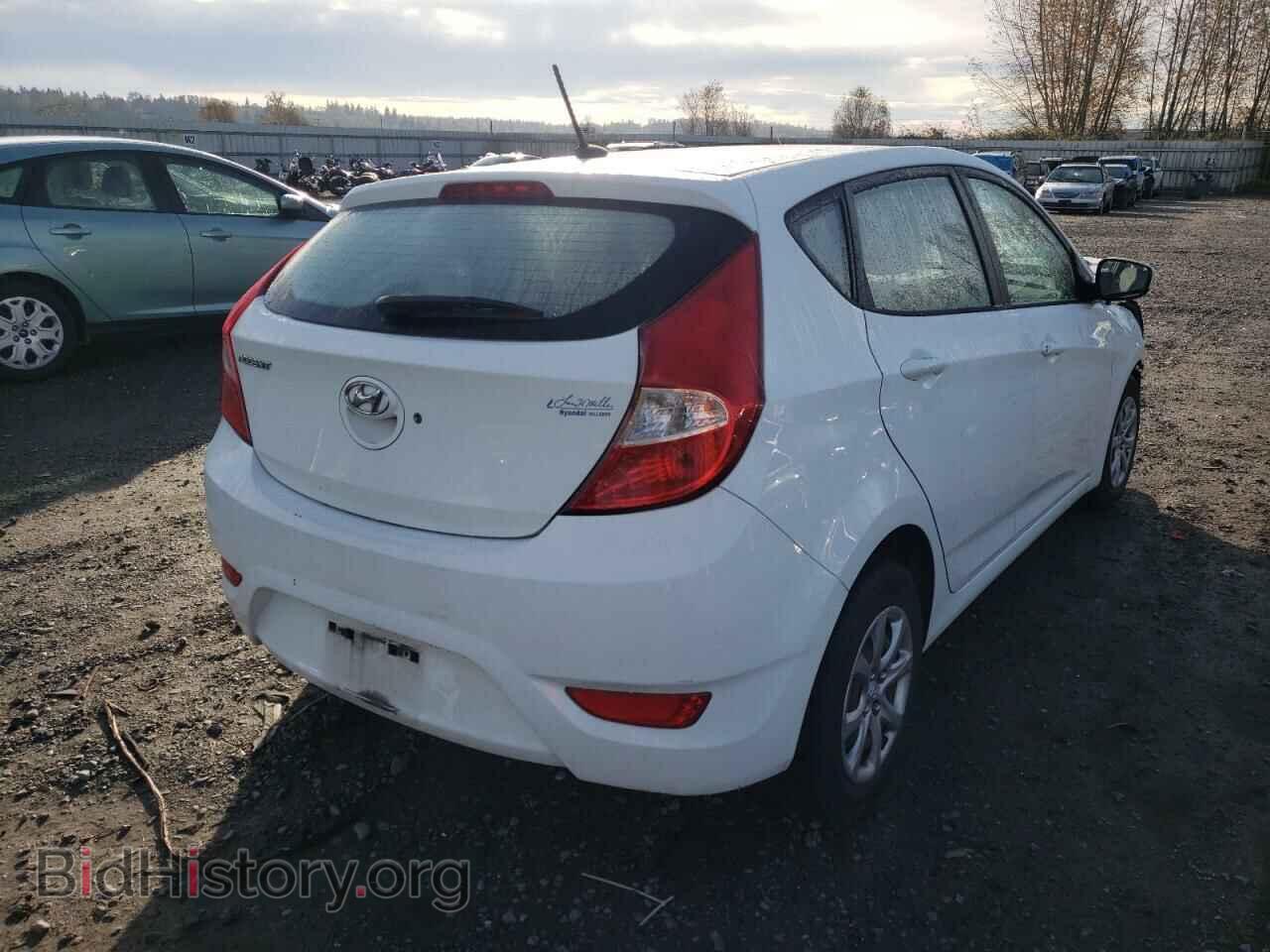 2012 HYUNDAI ACCENT - VIN: KMHCT5AE4CU048847 - Фото 4