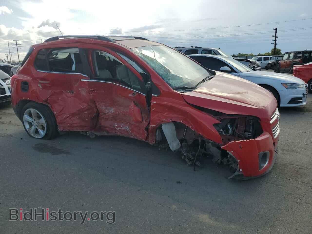 2015 CHEVROLET TRAX - VIN: 3GNCJTSB3FL204210 - Фото 4