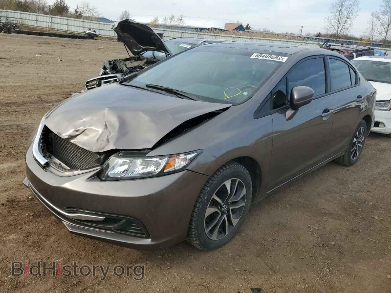 2015 HONDA CIVIC - VIN: 19XFB2F83FE037928 - Фото 2