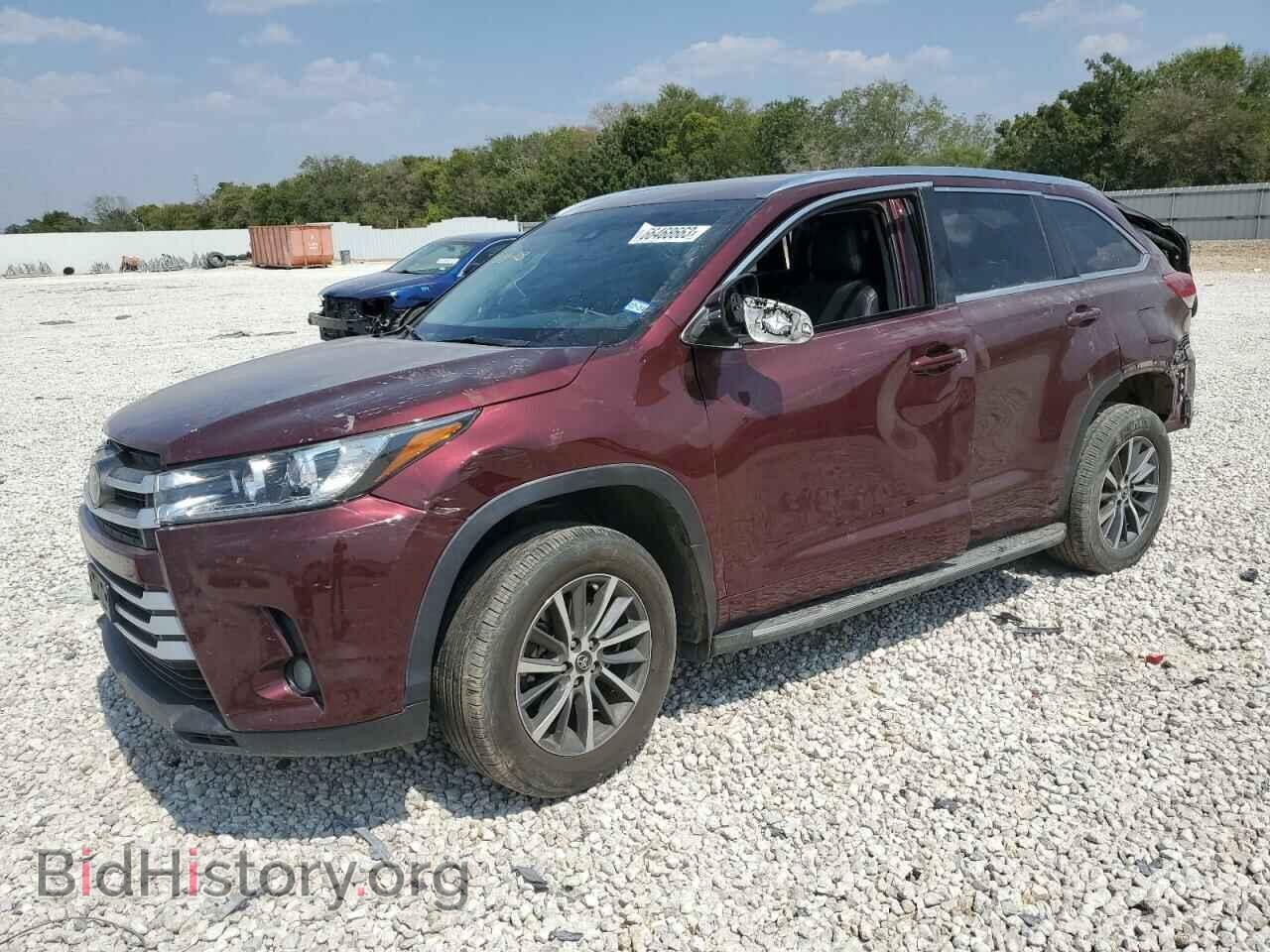 Photo 5TDKZRFH9JS276708 - TOYOTA HIGHLANDER 2018