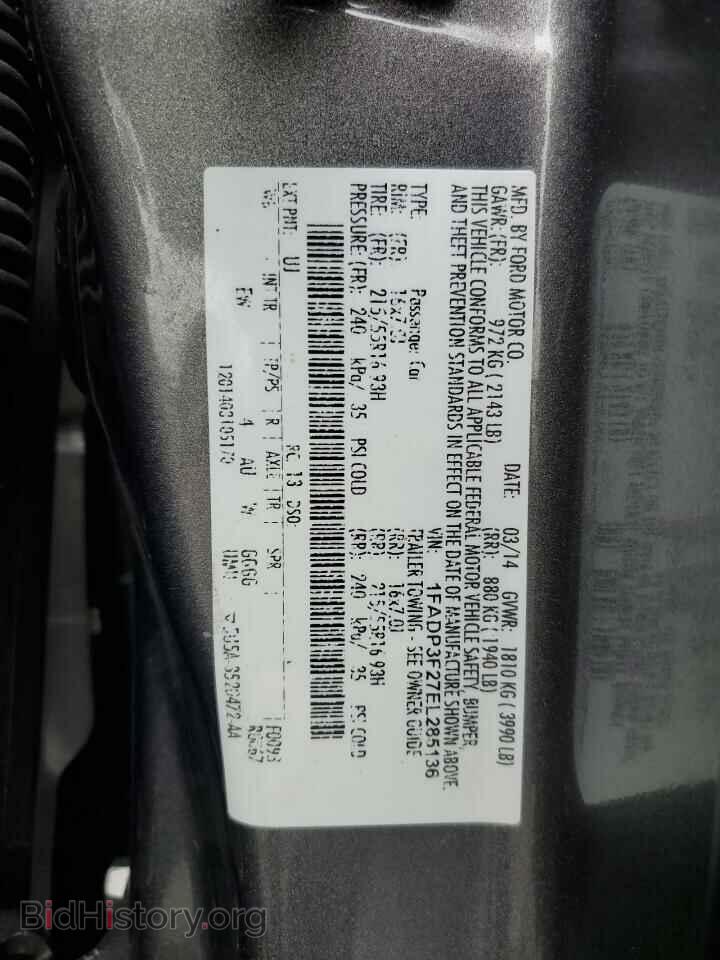 2014 FORD FOCUS - VIN: 1FADP3F27EL285136 - Photo 12