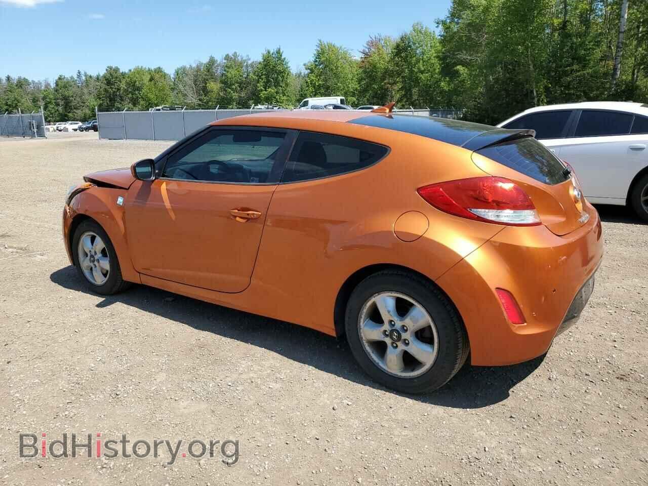 2013 HYUNDAI VELOSTER - VIN: KMHTC6AD3DU135508 - Фото 2