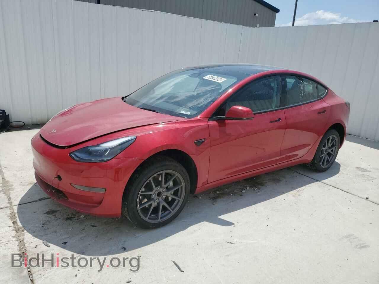 Photo 5YJ3E1EA4NF184793 - TESLA MODEL 3 2022