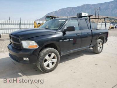 2012 Dodge RAM 1500 ST, black — VIN 1C6RD7FT0CS172244, Copart