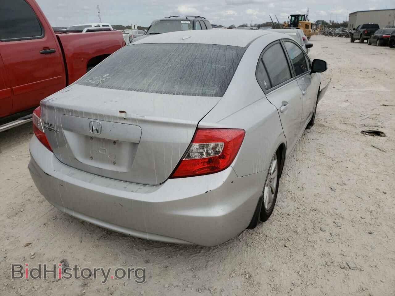 2012 HONDA CIVIC - VIN: 19XFB2F80CE308570 - Фото 4