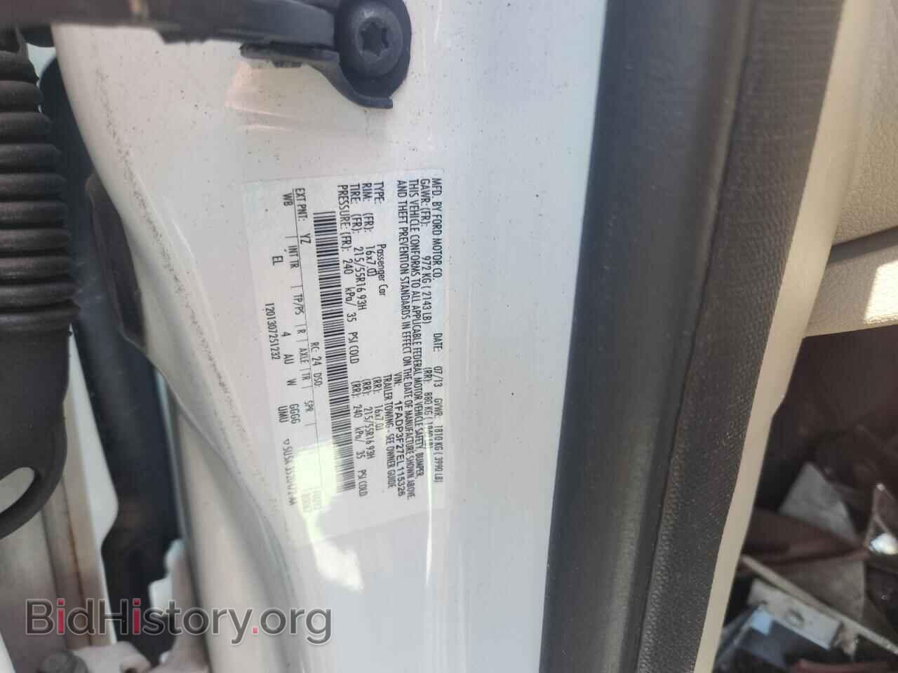 2014 FORD FOCUS - VIN: 1FADP3F27EL115326 - Фото 12