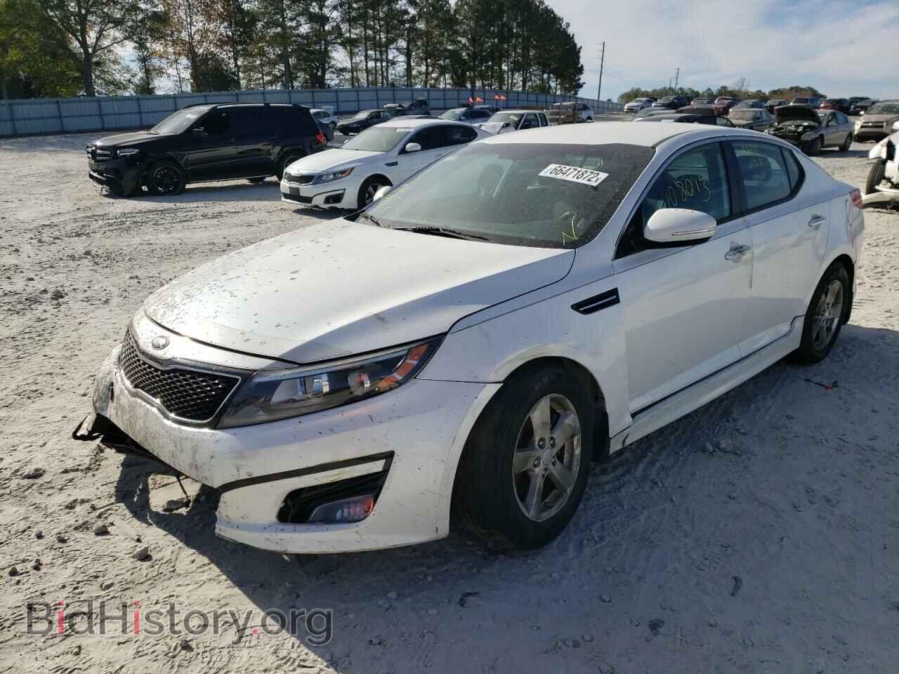 2015 KIA OPTIMA - VIN: KNAGM4A73F5635261 - Фото 2
