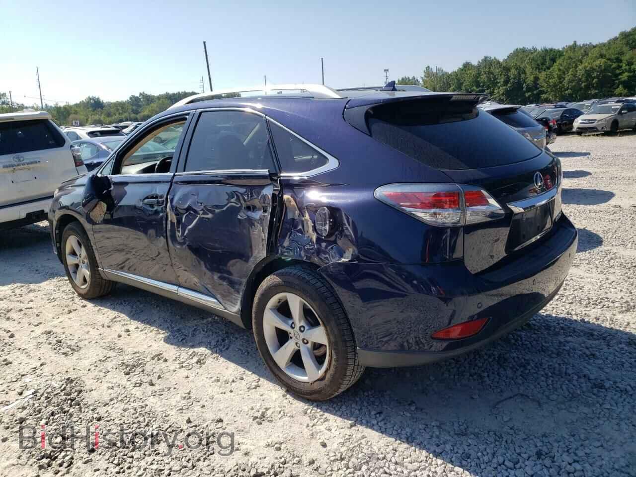 2013 LEXUS RX350 - VIN: JTJBK1BAXD2034470 - Фото 2