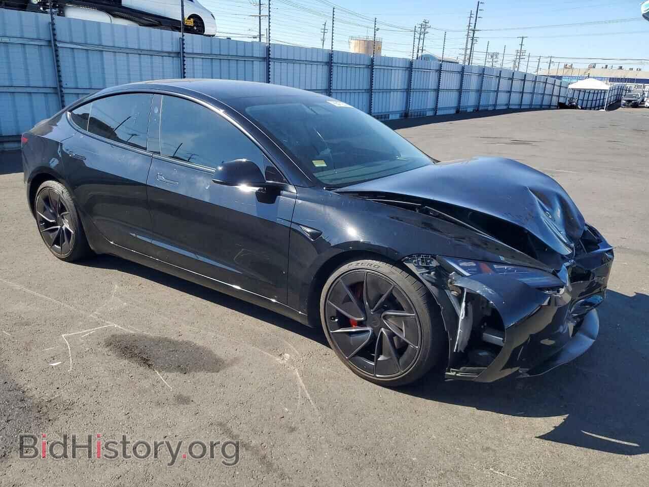 2024 TESLA MODEL 3 - VIN: 5YJ3E1ET4RF885048 - Фото 4