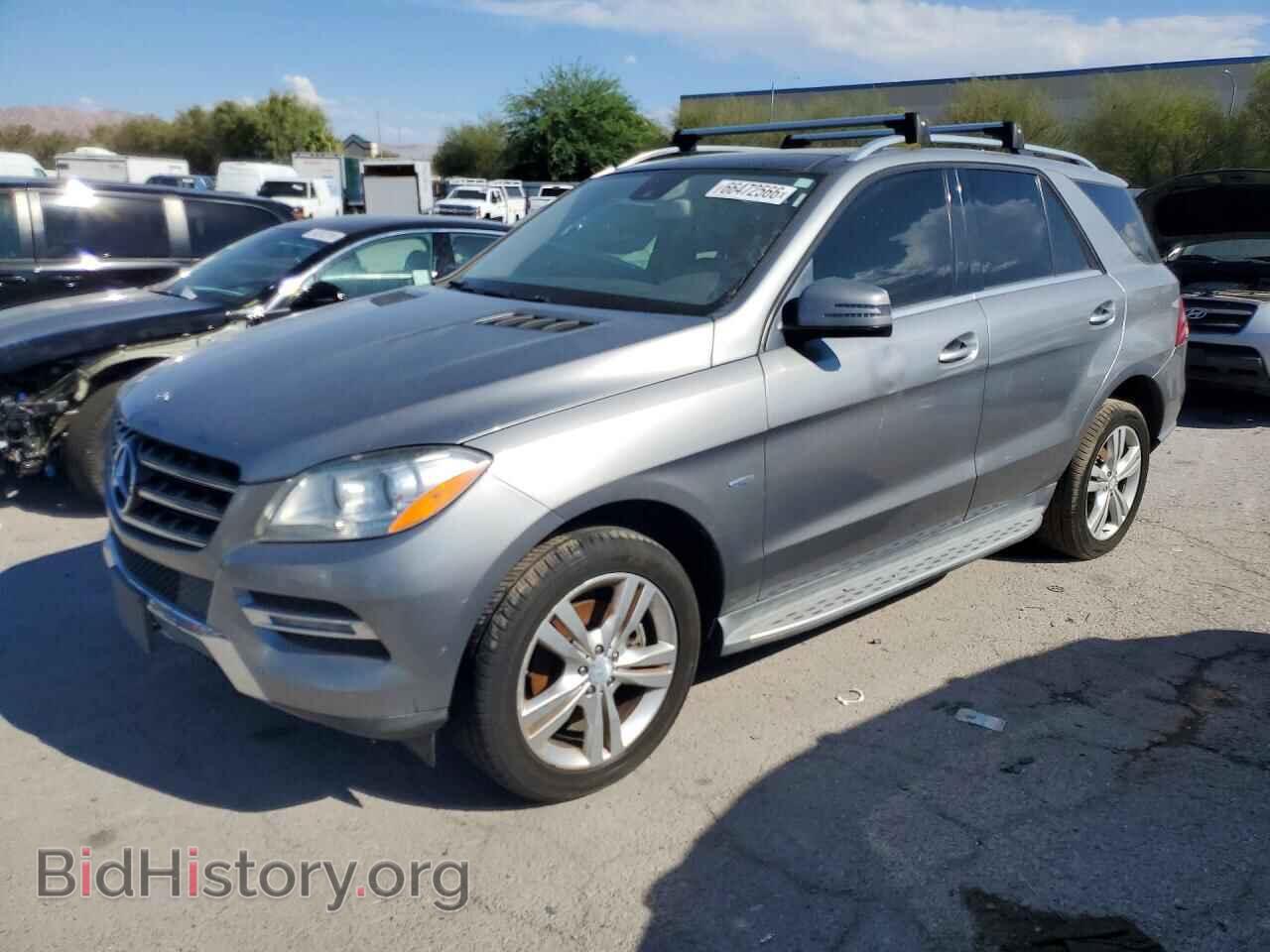 Photo 4JGDA2EBXCA009268 - MERCEDES-BENZ M-CLASS 2012