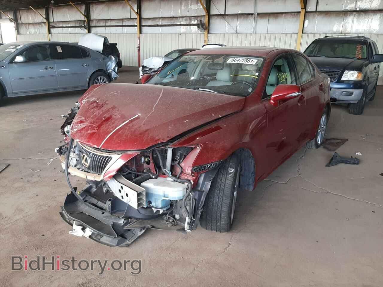 2010 LEXUS IS - VIN: JTHCF5C24A5043698 - Фото 2
