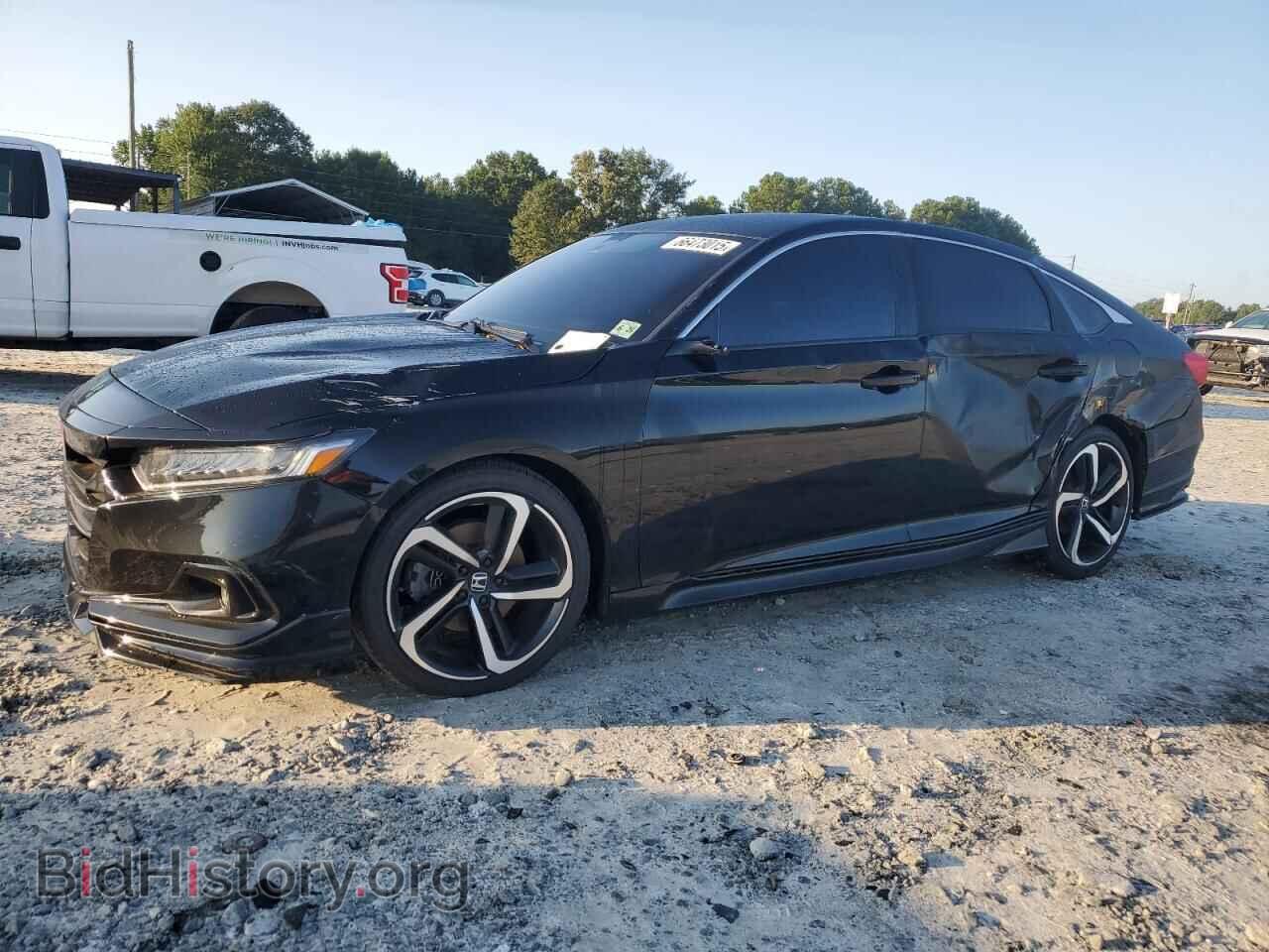 Photo 1HGCV1F3XMA097974 - HONDA ACCORD 2021