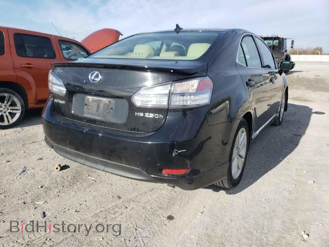 2010 LEXUS HS - VIN: JTHBB1BA1A2011320 - Фото 4