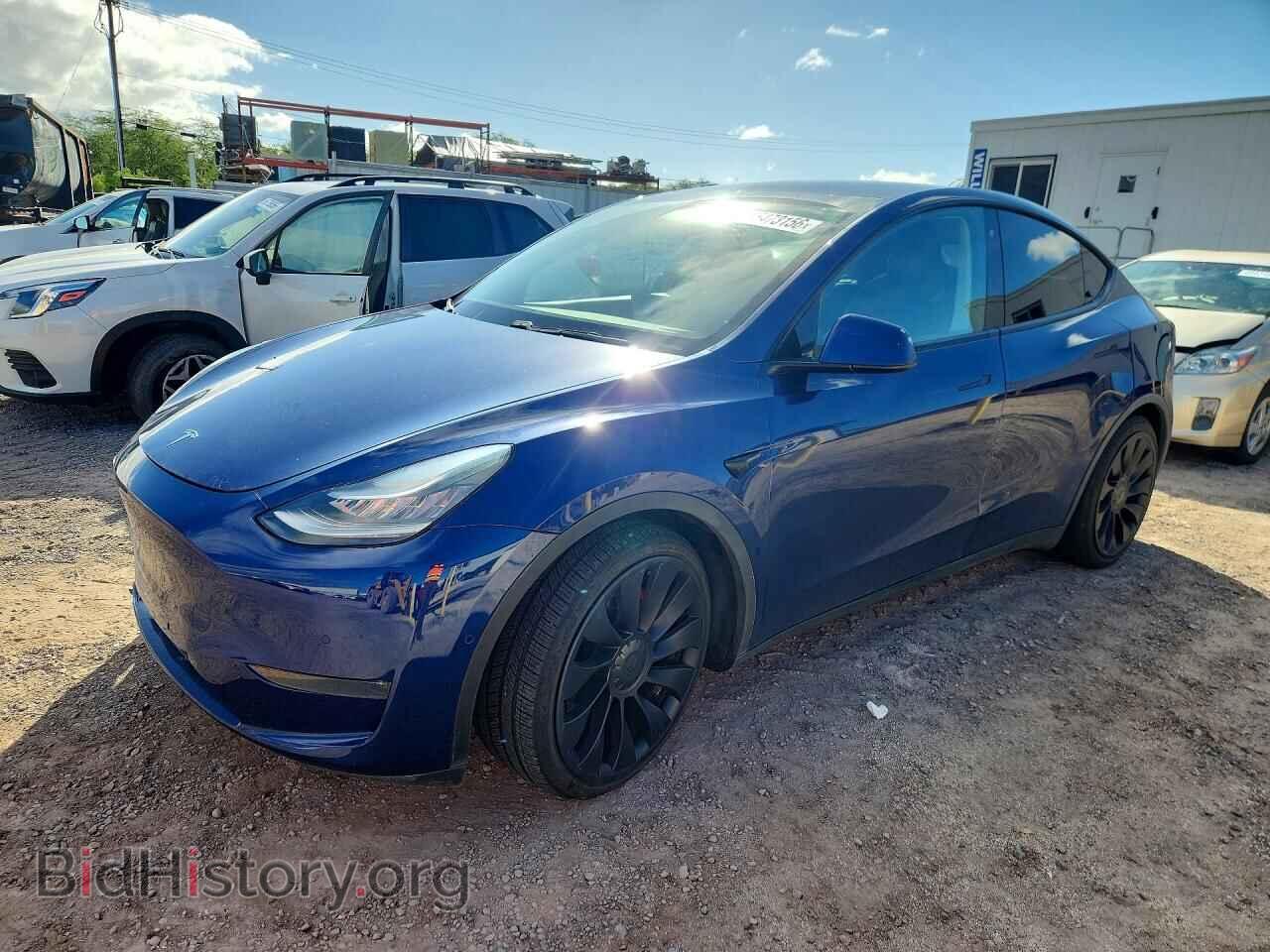 Фотография 5YJYGDEF9LF046676 - TESLA MODEL Y 2020