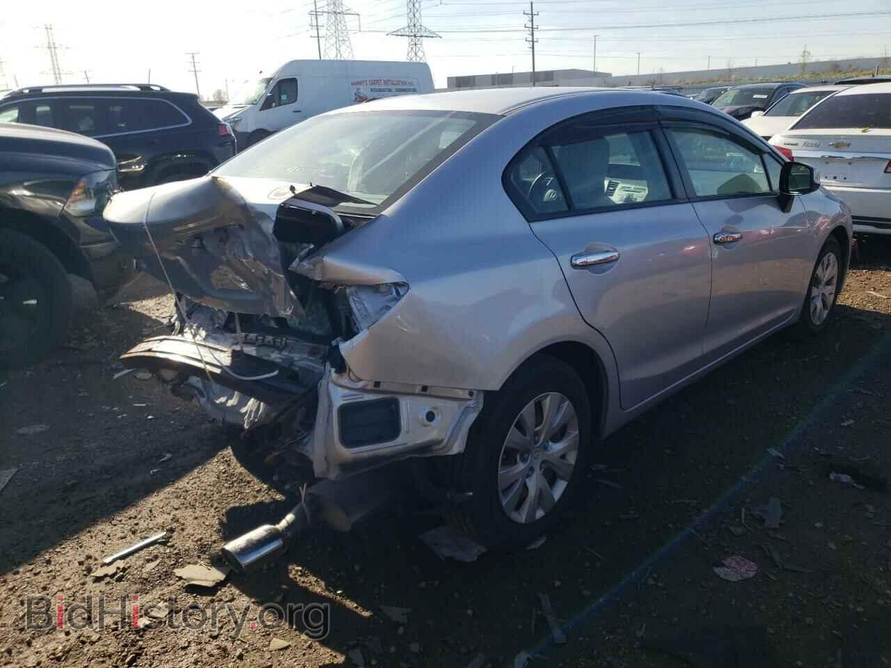 2012 HONDA CIVIC - VIN: 19XFB2F57CE041630 - Фото 4