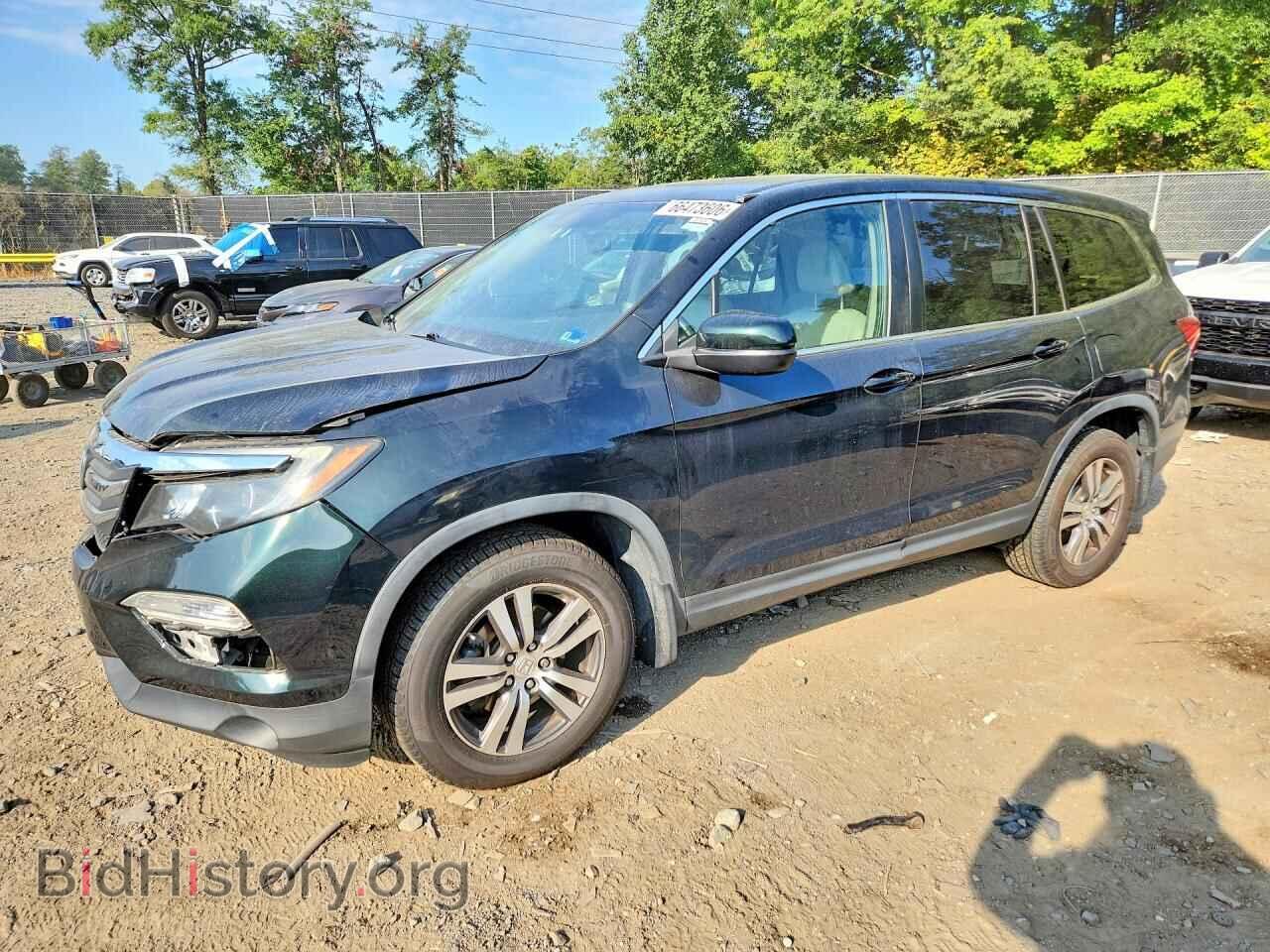 Фотография 5FNYF6H73GB019854 - HONDA PILOT 2016
