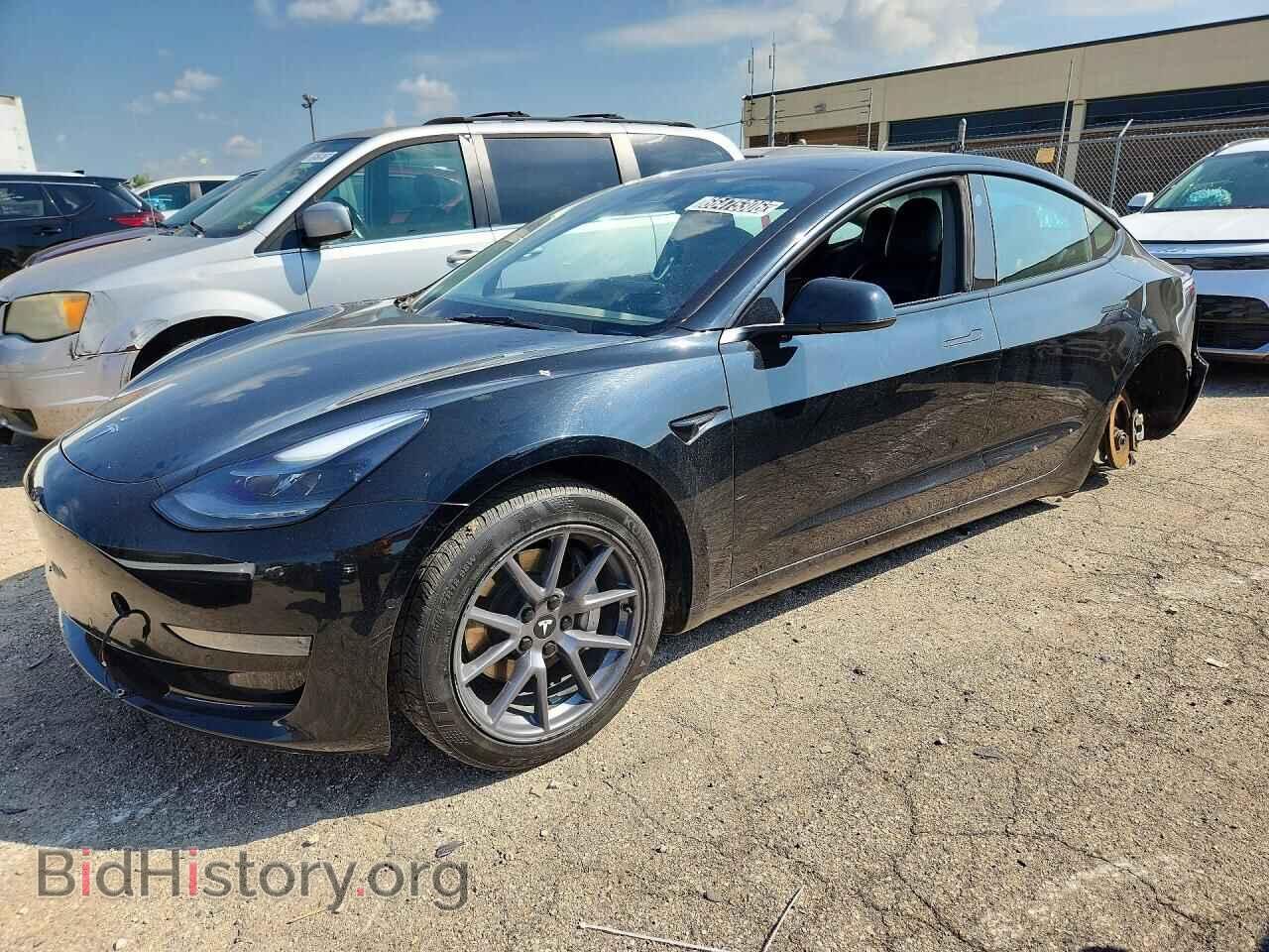 Photo 5YJ3E1EAXNF371665 - TESLA MODEL 3 2022