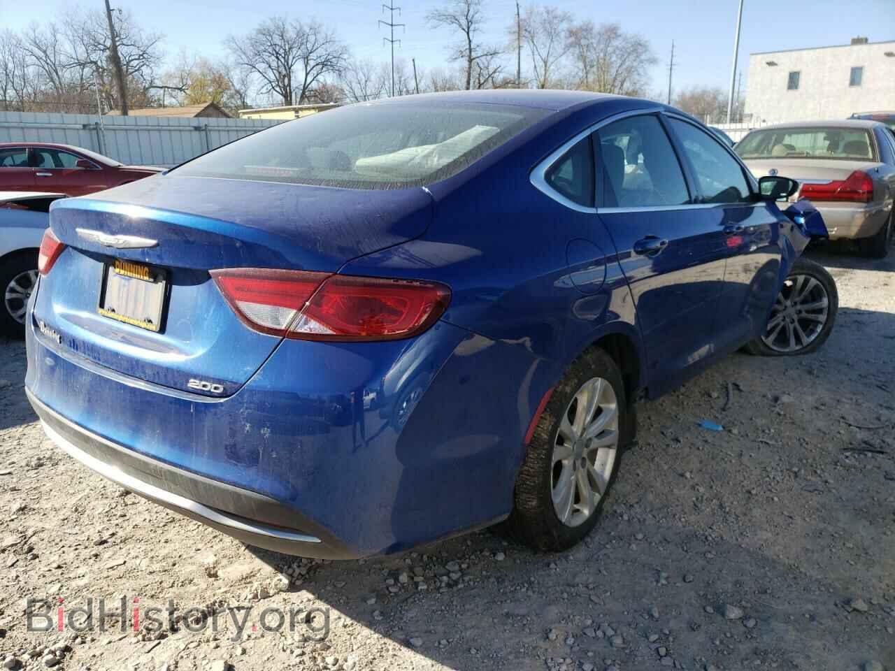 2016 CHRYSLER 200 - VIN: 1C3CCCAB2GN108353 - Фото 4