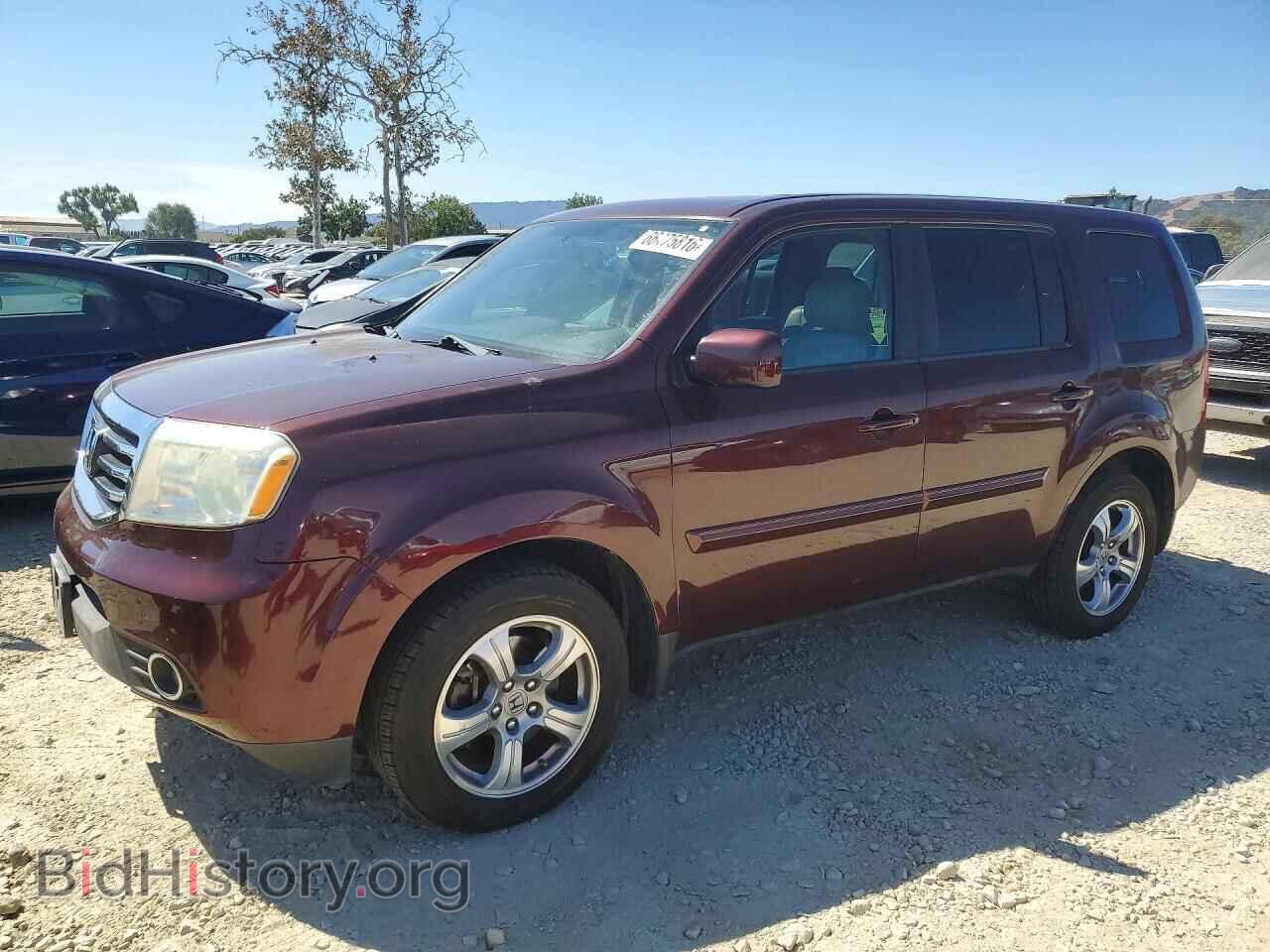 Фотография 5FNYF4H50DB085874 - HONDA PILOT 2013
