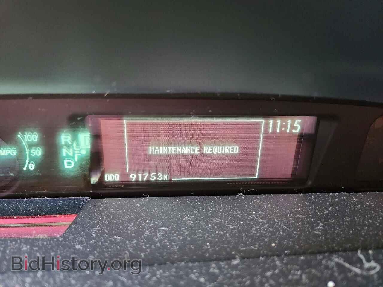 2012 TOYOTA PRIUS - VIN: JTDKN3DP6C3014880 - Фото 9