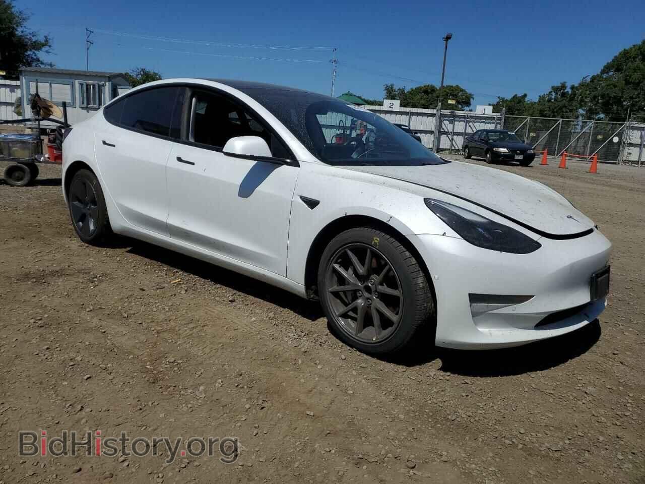 2021 TESLA MODEL 3 - VIN: 5YJ3E1EA2MF873729 - Фото 4