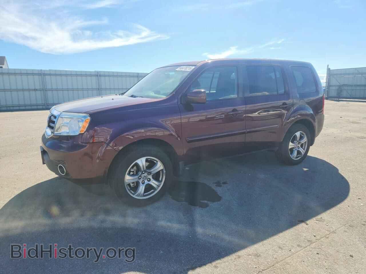 Фотография 5FNYF4H58CB019457 - HONDA PILOT 2012