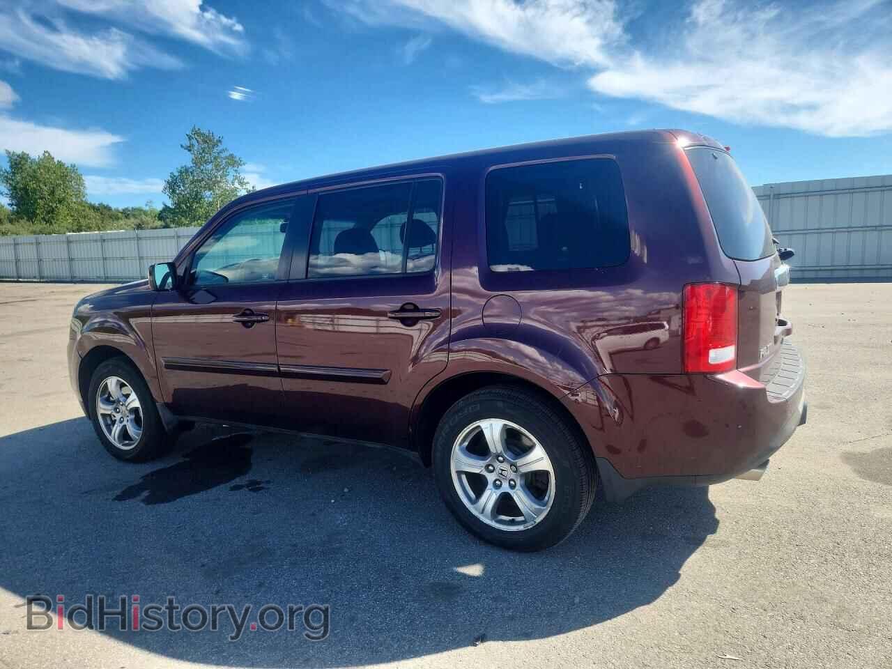 2012 HONDA PILOT - VIN: 5FNYF4H58CB019457 - Фото 2