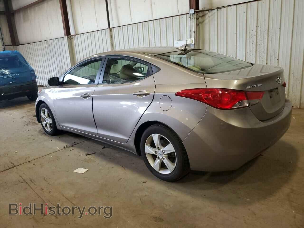 2012 HYUNDAI ELANTRA - VIN: 5NPDH4AEXCH073749 - Фото 2