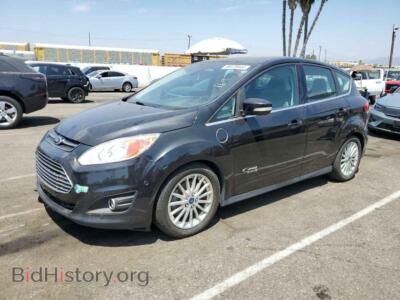 2013 Ford CMAX Premium, black — VIN 1FADP5CU7DL556194, Copart