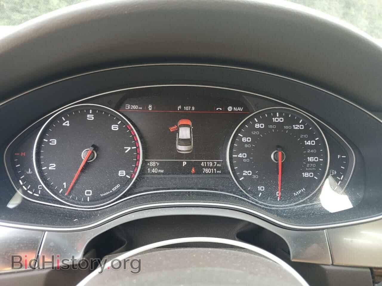 2014 AUDI A6 - VIN: WAUGFAFC6EN013430 - Фото 9